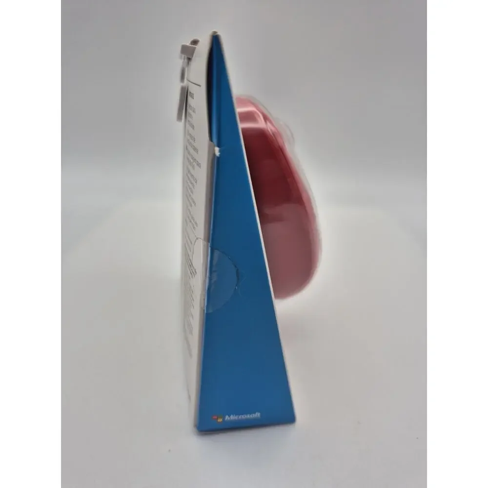 Microsoft Wireless Mobile 1850 Mouse Flame Red Right/Left Hand NEW